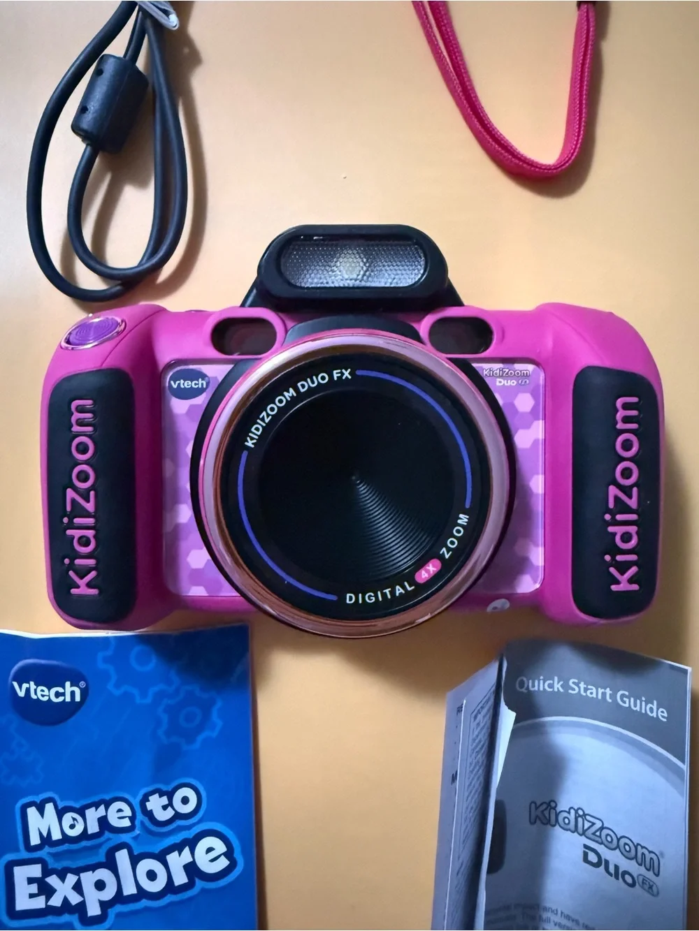 VTech KidiZoom Duo FX Pink Kids 8MP Digital Camera with Games and Effects - Picture 6 of 8
